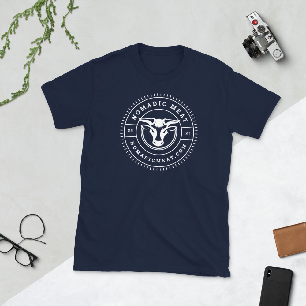 Nomadic Meat Navy Tee